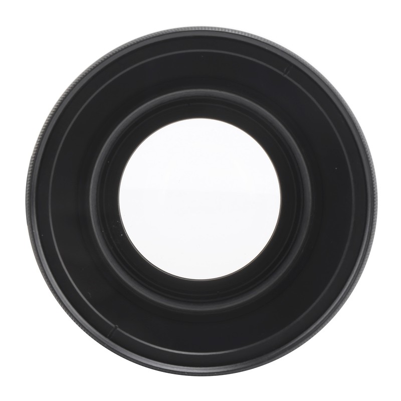 Optical Glass 0.45x WideAngle Black Additional Lens for 49mm Camera