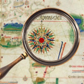 The Cantino Planisphere - 1502 Historic Portuguese Map - 24 x 36 inches