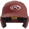 Rawlings | MACH Batting Helmet | Matte Cardinal | Junior