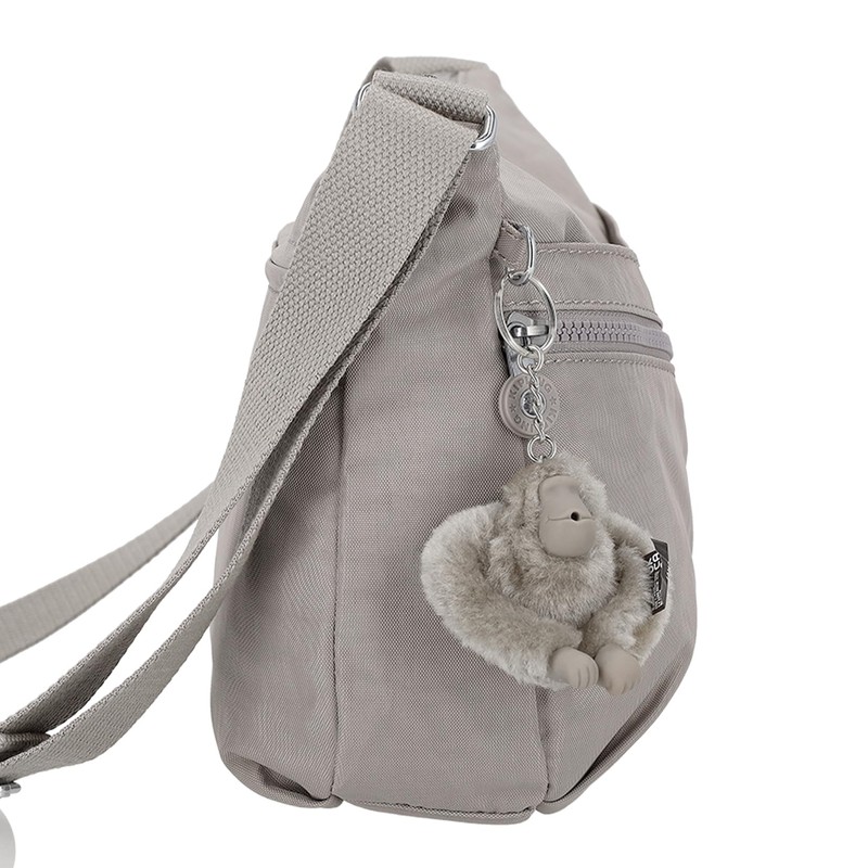 Kipling IZELLAH Shoulder Bag, Grey Gris, Free size