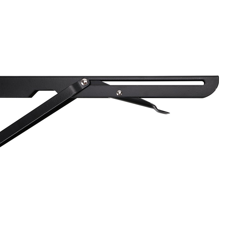 Sumnacon Sturdy Folding Shelf Brackets - Heavy Duty Metal Triangle