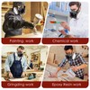 ANUNU Chemical Respirator Mask, Reusable Face Protection for Paint, Dust,