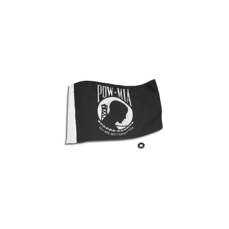 Show Chrome Accessories (4-240POW) 5-1/2" x 8" POW/MIA Flag