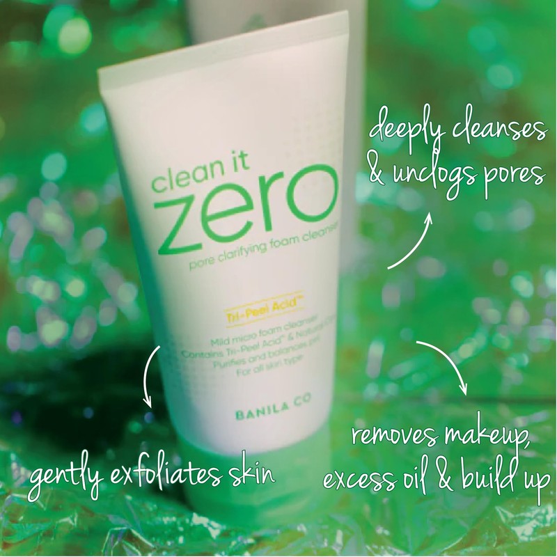 K-Beauty Banila Co Clean It Zero Pore Clarifying Foam Cleaner