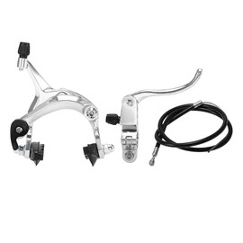 Front / Rear Fixie Bike Brake Kit Road Bike Cruiser Brake Set Bike Caliper Brake Kit Side Pull Brake Set