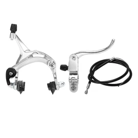 Front / Rear Fixie Bike Brake Kit Road Bike Cruiser Brake Set Bike Caliper Brake Kit Side Pull Brake Set