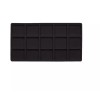 FindingKing 5 Black 15 Compartment Display Tray Inserts