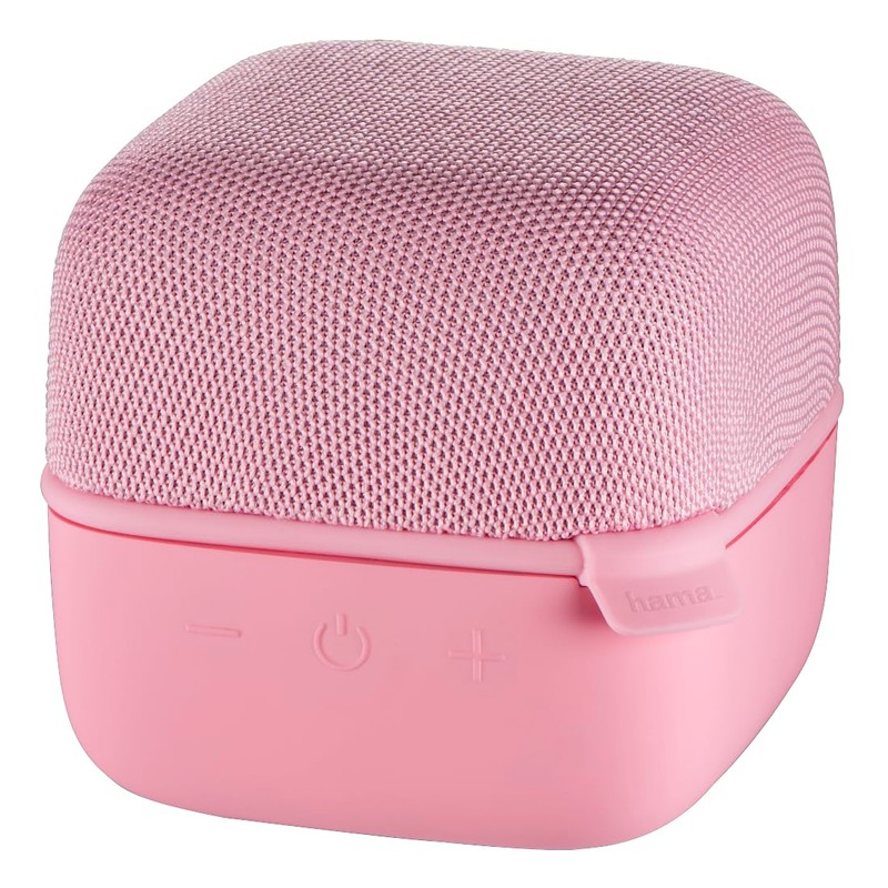 Hama Cube Portable Bluetooth Speaker - Pink