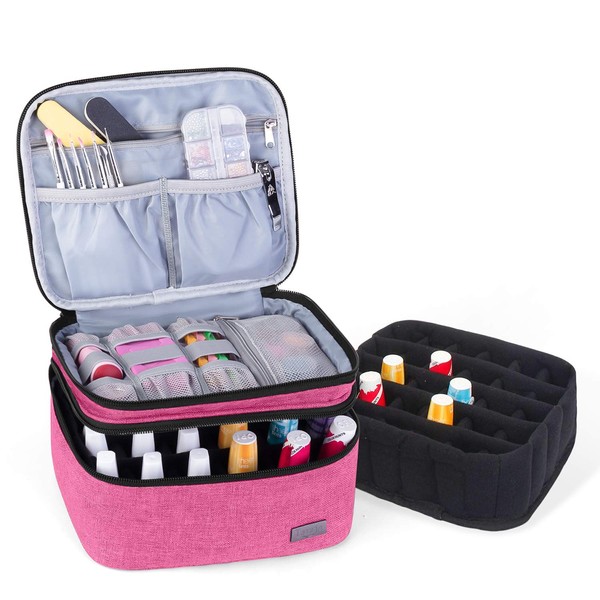 LUXJA LUXJA Nail Polish Carrying Case - Holds 20 Bottles
