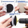 SIJDIEE 6 Pack Interface Pads, 3 Inch Hook and Loop