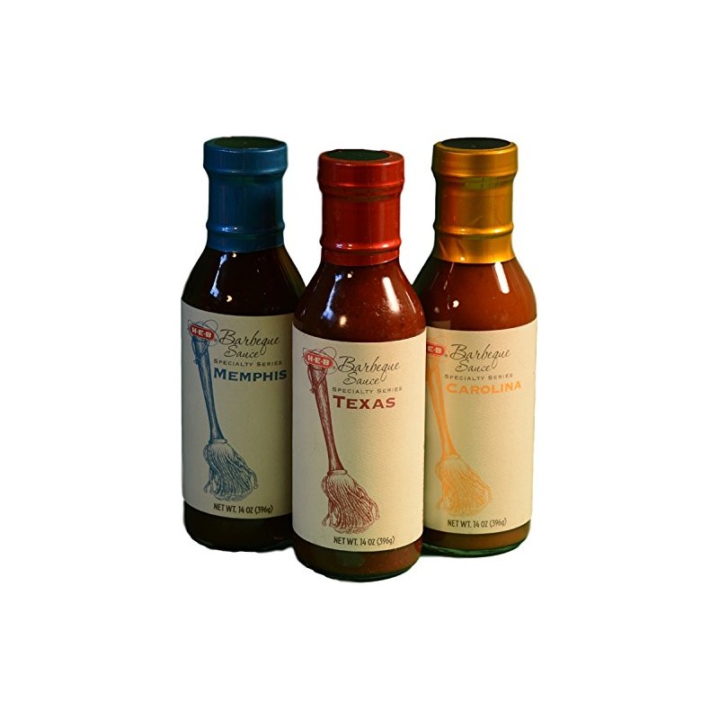 HEB Barbecue Sauce Set (Texas, Carolina, Memphis)