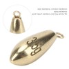Fishing Weights Sinker Water Drops Copper Fishing Sinker for Coastal