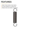 DTGN 2x20x110mm (WxODxL) Extension Spring for Home Repair Machinery Spring