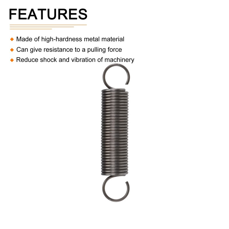 DTGN 2x20x110mm (WxODxL) Extension Spring for Home Repair Machinery Spring