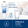 PERCOLA NS-WF26SS0-1 Water Filter, Compatible with Insignia® NS-WF26SS0-1, Insignia® Side-by-Side