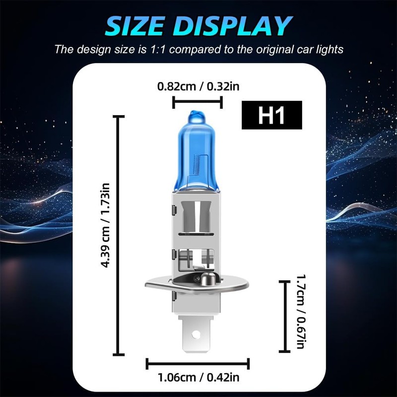 Fit For Kia Optima 2011-2013 Headlight Bulbs, H1 High Beam