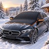 Car Windshield Snow Cover for Winter Protection – Magnetic Frost