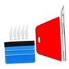 CAXUSD 8-Piece Car Wrap Kit Automotive Window Tinting Tool Set
