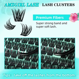 Wet Look Eyelash Extensions, 168 Pieces, Eyelash Clusters, Lashes, Ultra-Thin Eyelashes, Band, Eyelash Extensions, Spiky Anime Wide Span Lashes (Geranium, D-10-18 mm)
