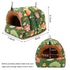 Wontee Bird Nest House Winter Warm Snuggle Hut Bird Bed