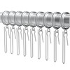 36 PCS Metal Long Curtain Hooks