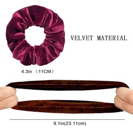 YUNYU 12 gomas para el pelo para mujer, de satén de alta calidad, más suaves que la seda, color sólido, elásticas, gruesas,
