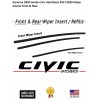 Autoparts 🔥 Genuine OEM Honda Civic Hatchback 2017-2020 Wiper Inserts