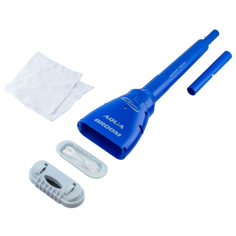 POOL BLASTER Water Tech Aqua Broom, Battery-Powered, Cordless Pool Cleaner,
