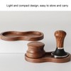Coffee Hammer Tamping Kit Walnut Stainless Steel Tamper Distributor Set