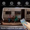 DBFAIRY 50Ft Solar LED Strip Lights Outdoor, Large Capacity Solar