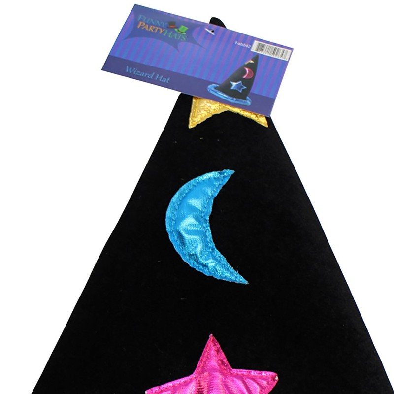 Funny Party Hats Wizard Hat - Gorro Merlin - Accesorios