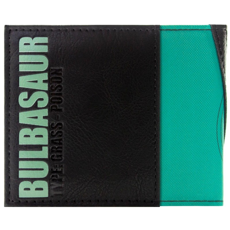 Gym Leader Grass Type Vine Whip Wallet - Green Bi-Fold