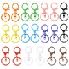 20 Pcs Lobster Claw Clasps Keychains, Colorful Metal Lobster Clasp