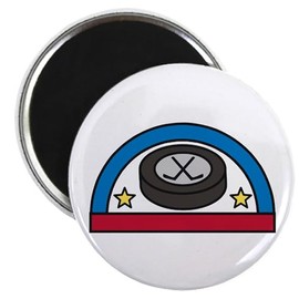 CafePress Hockey Puck Magnets 2.25" Round Magnet (10 pack)