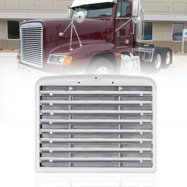 Front Chrome Grille With Bug Screen Compatible With 1990-2020 Freightliner FL 112 120
