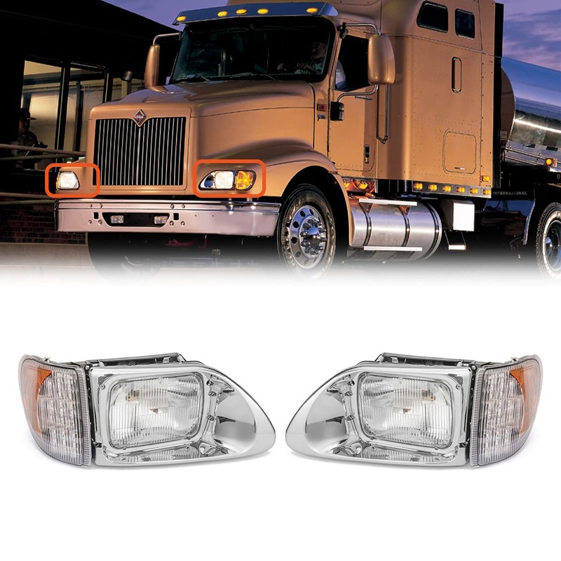 High Soar LED Headlight without Rectangular light for International 5900