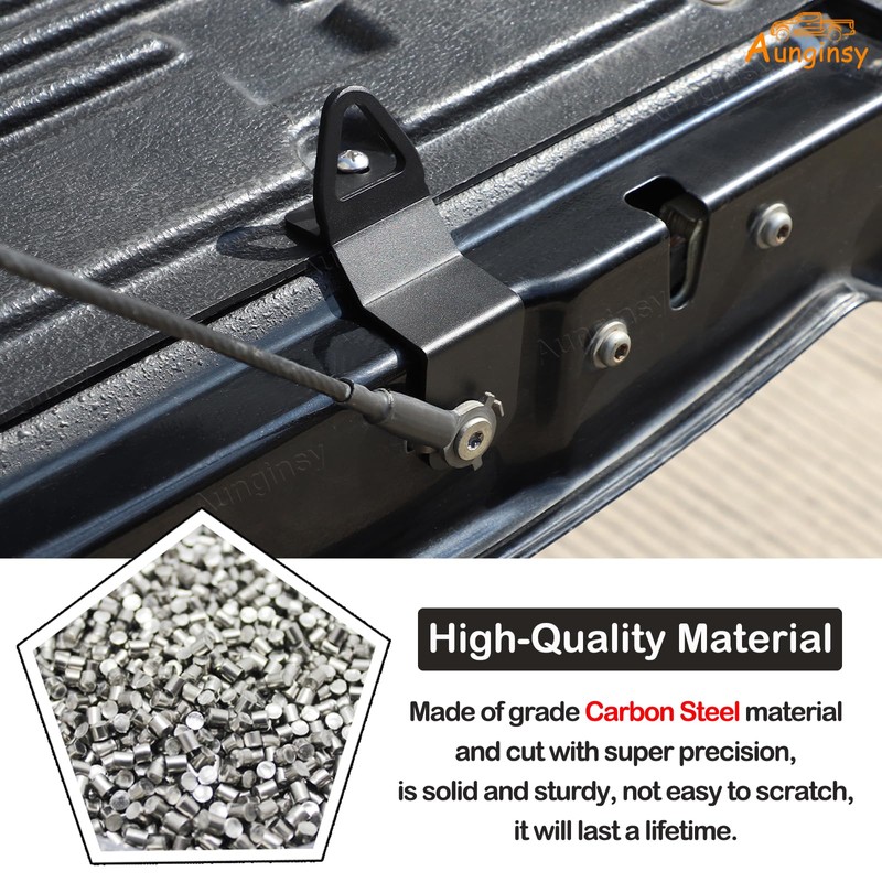 Car Tailgate Tie Down Anchor Bed Cleat Compatible with Toyota