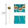 100PCS Hamburger Toothpicks Cocktail Picks Sticks Sandwiches Appetizers Cakes Dessert