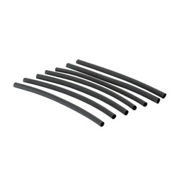Torchwood Fishing Tackle Black Heat Shrink Tubing tube 3 sizes in stock Carp fishing terminal tackle (2.4mm Black)