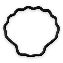 Seashells Cookie Cutter with Easy to Push Design (4 inch)