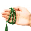 Amazing Gemstone Malachite Mala Beads - 108 Prayer Beads for