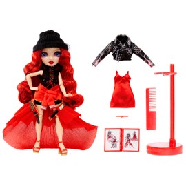 Rainbow High Fantastic Fashion Doll - Ruby Anderson - Red Fashion Doll and Playset with 2 Outfits & Fashion Accessories - For Collectors and Children from 4-12 Years