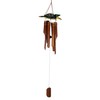 Wowser Bamboo Turtle Windchime, Outdoor Garden Décor, 32 Inches