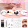 Lashes Kit for Eyelash Extension Beginners 470PCS Professional Lash Mannequin