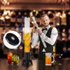 4pcs Beer Giraffe Dispenser, 100oz/3.2 qt Mimosa Tower Dispenser with