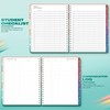 Hardcover Teacher Lesson Planner 2025-2026 Academic Year Calendar 8.5"x11", Aug