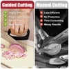 Furneet Extra-Large Onion Holder for Slicing, Onion Cutter Vegetable Chopper,