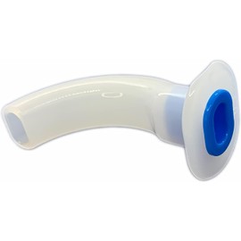 Endure Oropharyngeal Airway, Disposable Oral Airway Tube for First Aid, Box of 50 OPA (Blue, #00-50 mm)