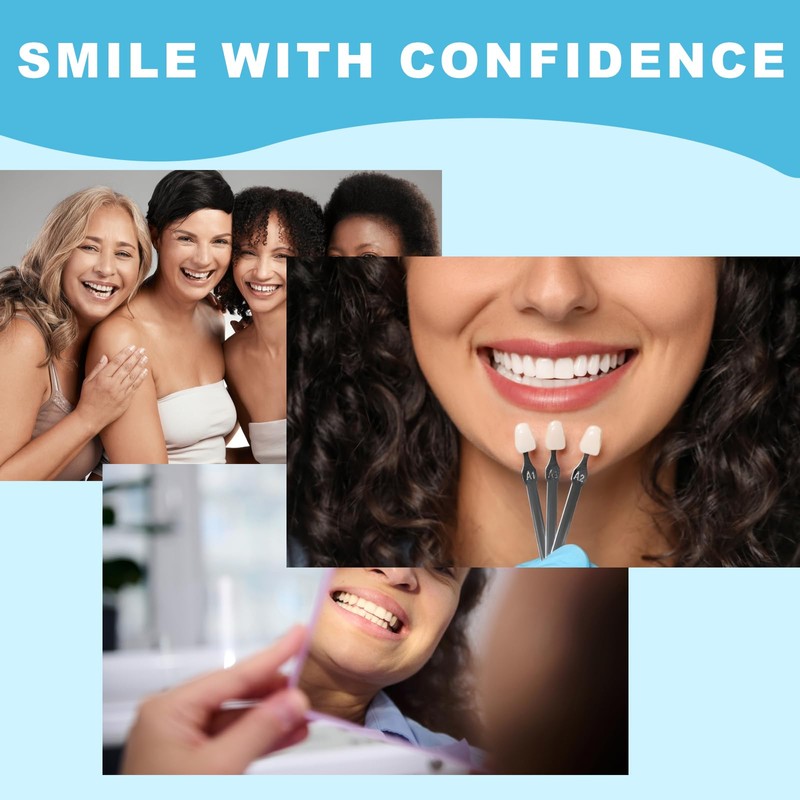 TTKBHHQ-Dental Temporary Crown Veneers Tooth Cap Crown Veneers,for Front Back