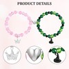 2 Pcs Wicked Gifts, Pink And Green Evil Bracelets, 1